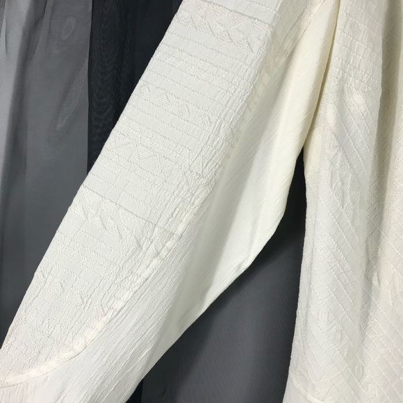 Coldwater Creek Blouse Textured button up size 2X - Picture 7 of 9